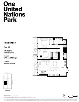 One United Nations Park, 695 First Avenue, #40F
