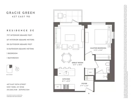 Gracie Green, 427 East 90th Street, #3C