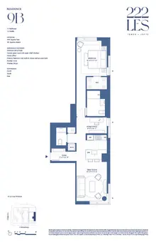 222 LES Tower + Lofts, 222 East Broadway, #9B