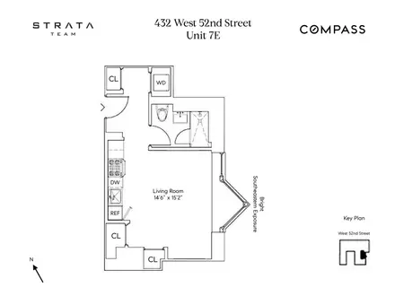 432 West 52nd Street, #7E