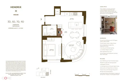 Hendrix House, 250 East 25th Street, #3D