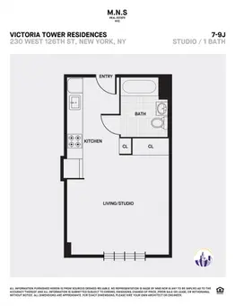 Victoria Tower Residences, 228 West 126th Street, #8J