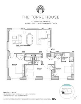 Torre House, 124 Columbia Heights, #310