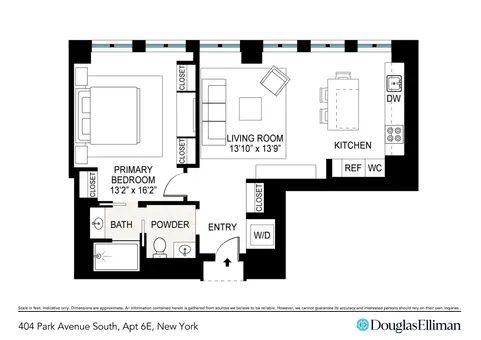 Huys, 404 Park Avenue South, #6E