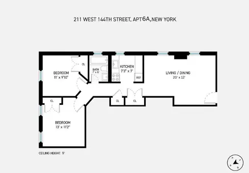 211 West 144th Street, #6A