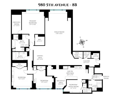 980 Fifth Avenue, #8B