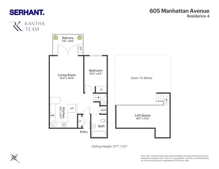 Eco Belvedere, 605 Manhattan Avenue, #4