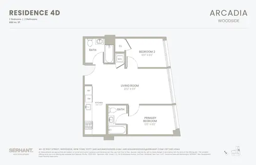 Arcadia Woodside, 40-22 61st Street, #4D