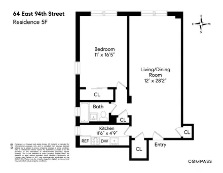 The Guardsman, 64 East 94th Street, #5F