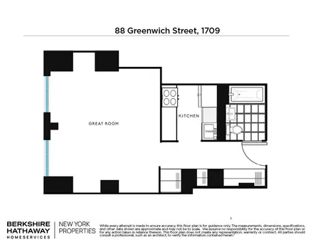Greenwich Club, 88 Greenwich Street, #1709