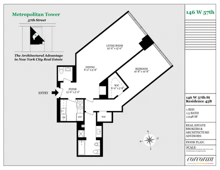 Metropolitan Tower, 146 West 57th Street, #45B