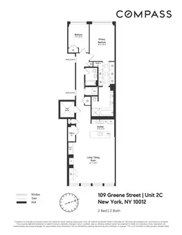 109 Greene Street, Unit 2C - 2 Bed Apt for Sale for $4,350,000 | CityRealty