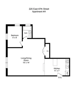 225 East 47th Street, #4H