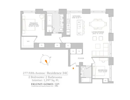 277 Fifth Avenue, #34C