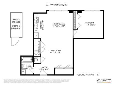 Wy 101 Lofts, 101 Wyckoff Avenue, #2G