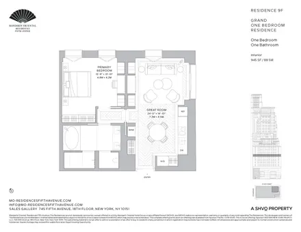 Mandarin Oriental Residences Fifth Avenue, 685 Fifth Avenue, #9F