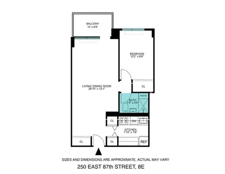 The Newbury, 250 East 87th Street, #8E