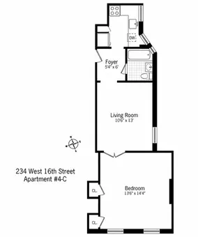 234 West 16th Street, #4C