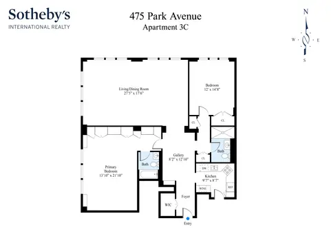 475 Park Avenue, #3C