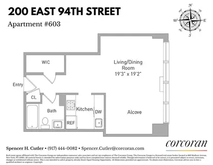 Carnegie Park Condominium, 200 East 94th Street, #603