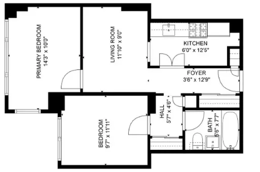 The Townsley, 245 East 35th Street, #4F