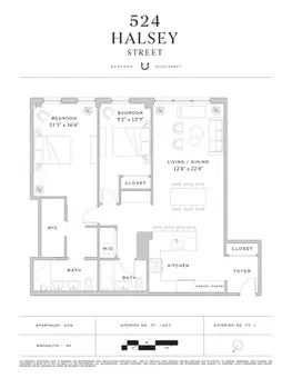 524 Halsey Street, #209