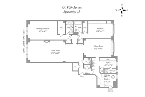 870 Fifth Avenue, #7A