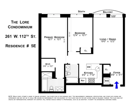 The Lore, 261 West 112th Street, #5E