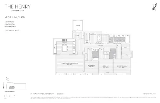 The Henry, 211 West 84th Street, #8B