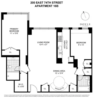 200 East 74th Street, #16B