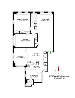 875 West End Avenue, #6E