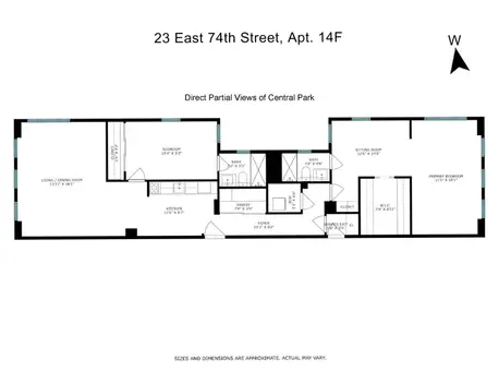 The Volney, 23 East 74th Street, #14F