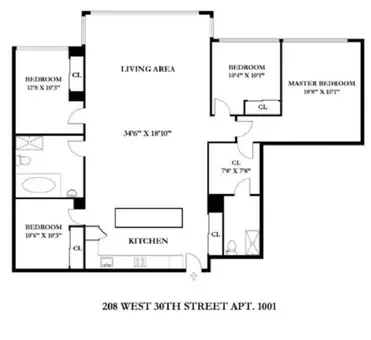 208 West 30th Street, #1001