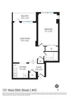 131 West 85th Street, #4C