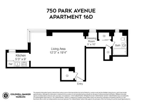 750 Park Avenue, #16D