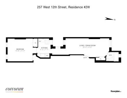 257 West 12th Street, #2W