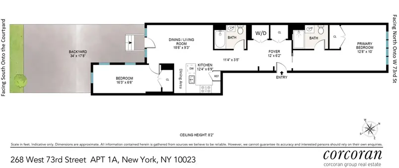 268 West 73rd Street, #1A