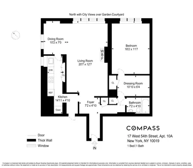 Rockefeller Apartments, 17 West 54th Street, #10A