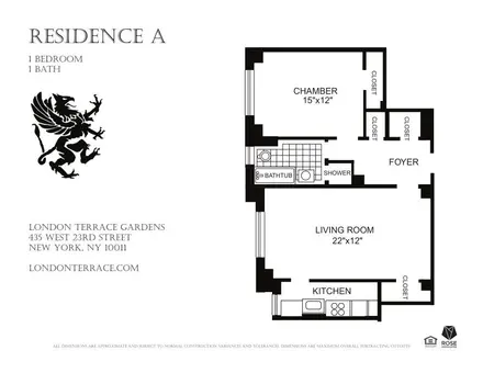 London Terrace Gardens, 425 West 23rd Street, #9B