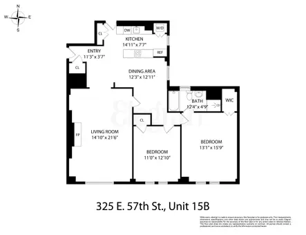 325 East 57th Street, #15B