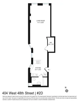 404 West 48th Street, #2D