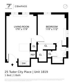 Tudor Tower, 25 Tudor City Place, #1819