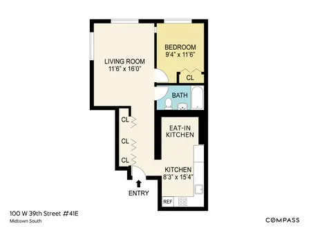 Bryant Park Tower, 100 West 39th Street, #41E