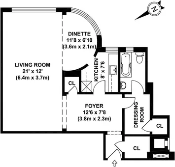 The Normandy, 140 Riverside Drive, #17E