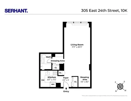 The New York Towers, 305 East 24th Street, #10K