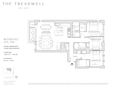 The Treadwell, 249 East 62nd Street, #24A