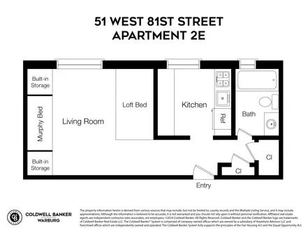 Galaxy 51, 51 West 81st Street, #2E