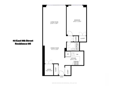 The Sheridan, 40 East 9th Street, #9H