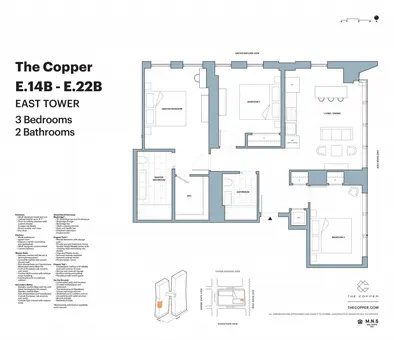 The Copper, 626 First Avenue, #E16B