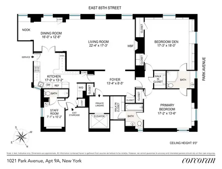 1021 Park Avenue, #9A